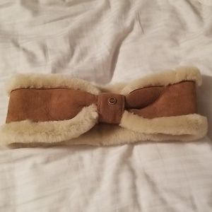 Winter earmuff headband